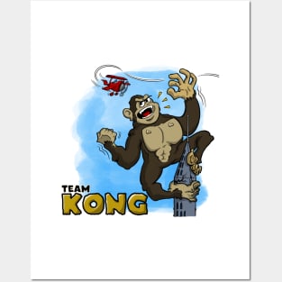 Team KONG Posters and Art